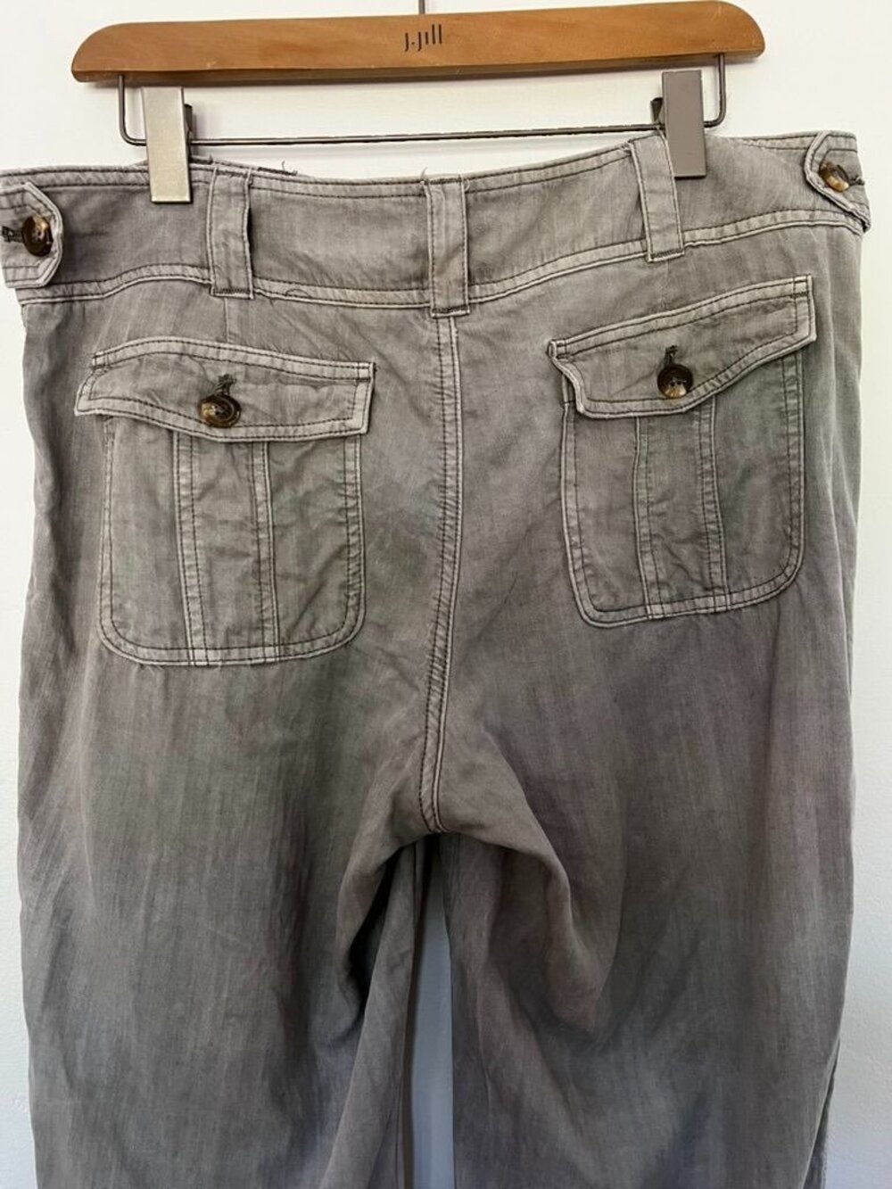 Sundance Province Tencel Pants Sz 12 Light Academia Boho Lightweight Soft - Picture 4 of 10